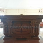 Meja Altar Ukiran Perjamuan Panjang 2 Meter