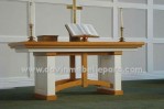 Meja Altar Gereja Kristen Protestan Model Minimalis