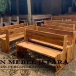 Kursi Bangku Gereja GKI ELIM SEMBARO Papua Barat